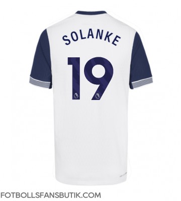 Tottenham Hotspur Dominic Solanke #19 Replika Hemmatröja 2024-25 Kortärmad